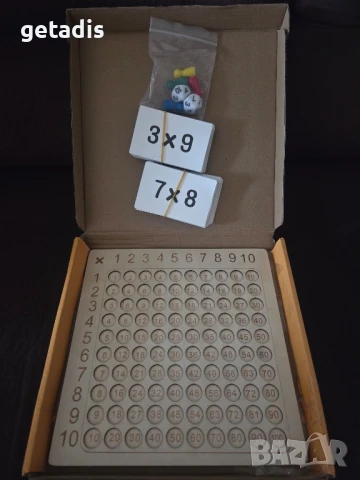 научете лесно с игра таблицата, снимка 2 - Образователни игри - 50831684