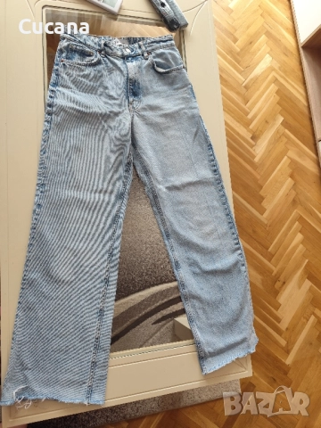 Zara широки дънки, снимка 5 - Дънки - 51743138