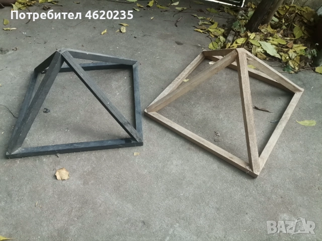 Дървени "шапки" 