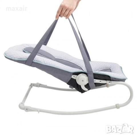Babymoov Бебешки Шезлонг Graphik Blue, снимка 5 - Детски шезлонги - 51792013