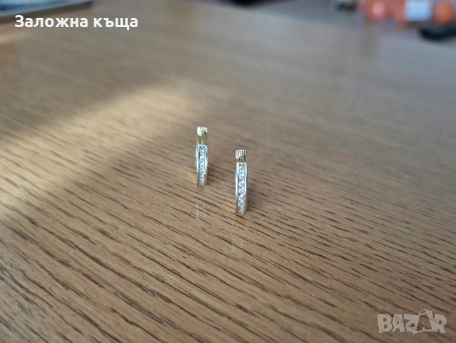Дамски златни обеци "BVLGARI" - 4,30 гр. / 585 / 14К, снимка 7 - Обеци - 52632046