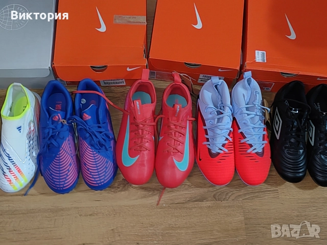 нови бутонки и стоножки nike, adidas, umbro, снимка 5 - Футбол - 52742016