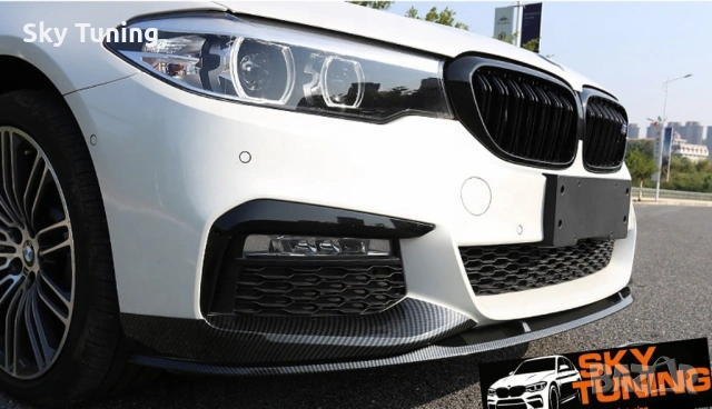 Bmw G30/31 Лип Предна Броня високо качество Бмв г30/31 спойлер М, снимка 4 - Аксесоари и консумативи - 53192976