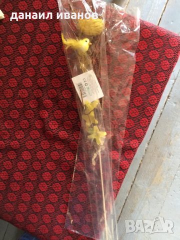 Великденска клонка птиче -42 см , снимка 2 - Декорация за дома - 28537680