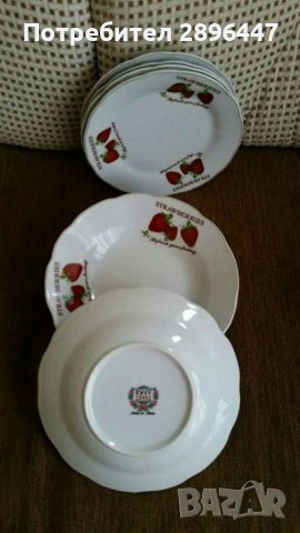 Нови порцеланови чинии 9 броя-25 лв-Намалени!, снимка 4 - Чинии - 39291955