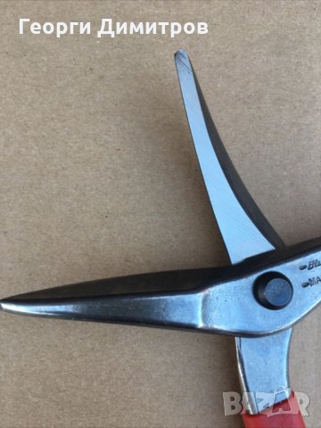 ножица за ламарина нова /тенекеджийска/  Snap on (blue point) - made in USA, уникална, снимка 8 - Други инструменти - 35488169