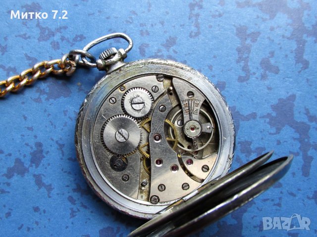 Стар джобен часовник, снимка 6 - Антикварни и старинни предмети - 26393708
