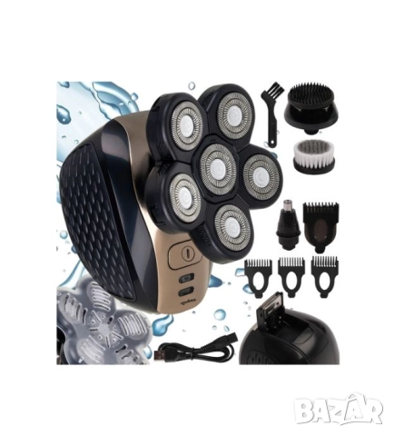 Самобръсначка за глава и брада / Шейвър и тример за глава и брада