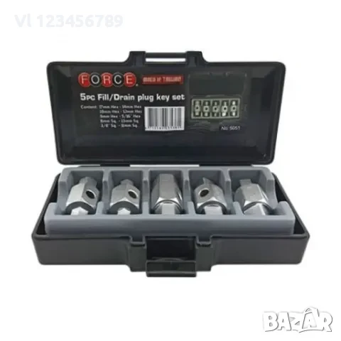 Ключ за пробка FORCE 5части /6 части, снимка 2 - Други инструменти - 50831164