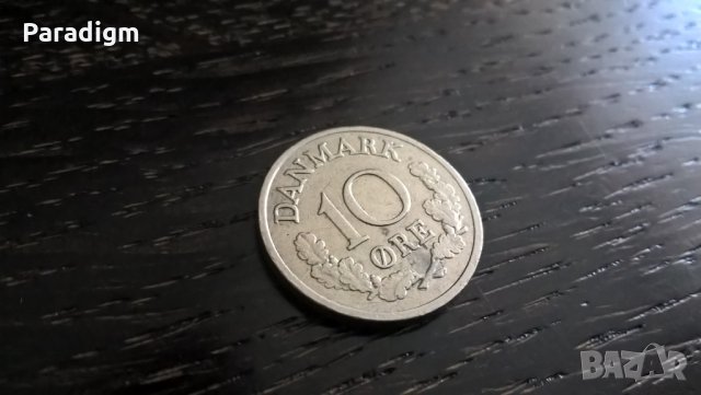 Mонета - Дания - 10 оре | 1961г., снимка 2 - Нумизматика и бонистика - 32689870