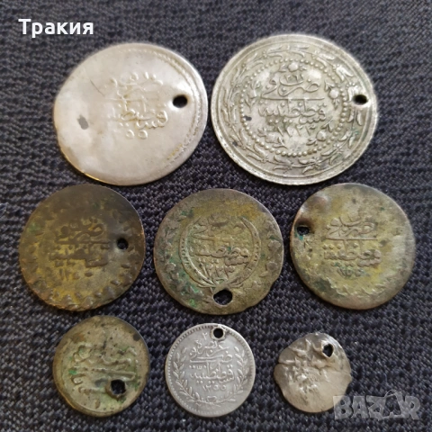 Турски сребърни монети 