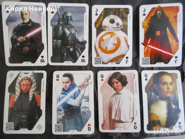 Колекционерски карти Star Wars, снимка 2 - Колекции - 38440360