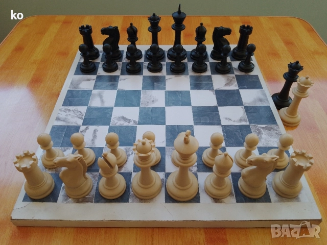 Ретро шах/табли,дъски за шах, снимка 3 - Шах и табла - 44037311