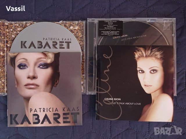 Плочи CD френска музика Carla Bruni Aznavour Celine Dion Brassens Patricia Kaas Brel Montand, снимка 1 - CD дискове - 34352692