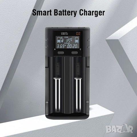 Зарядно за литиево-йонни батерии Boruit YHX-4016, снимка 3 - Друга електроника - 43941984