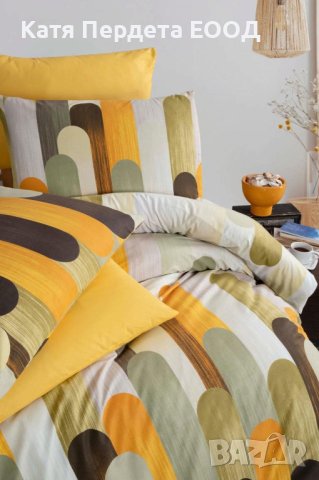Памучно спално бельо от Ранфорс- код 105, снимка 2 - Спално бельо - 43613689