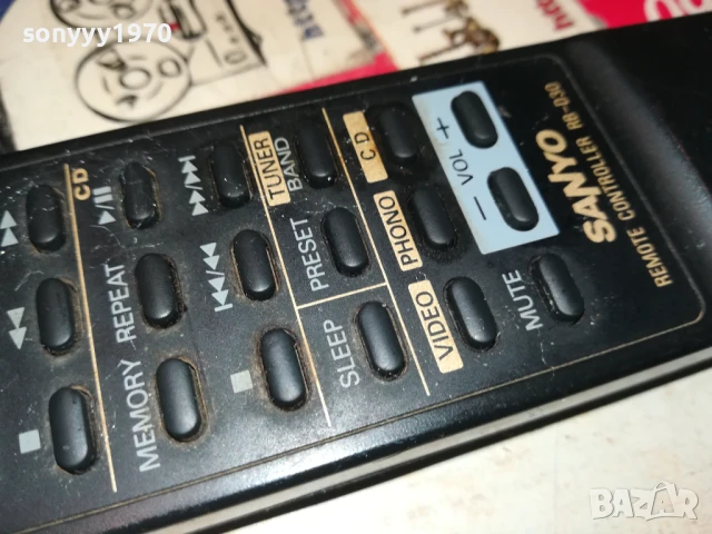 SANYO RB-D30 AUDIO REMOTE-ВНОС SWISS 0306251044, снимка 9 - Други - 50530777