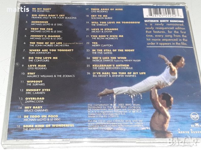 СД КОЛЕКЦИЯ МУЗИКА DIRTY DANCING , снимка 4 - CD дискове - 34829485