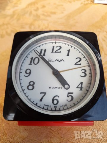Стар будилник-Слава, снимка 3 - Антикварни и старинни предмети - 32840708