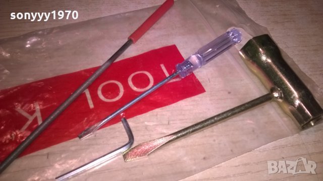 tool kit-инструменти за резачка-пила/ключ/шестограм/отвертка, снимка 3 - Други инструменти - 27060562