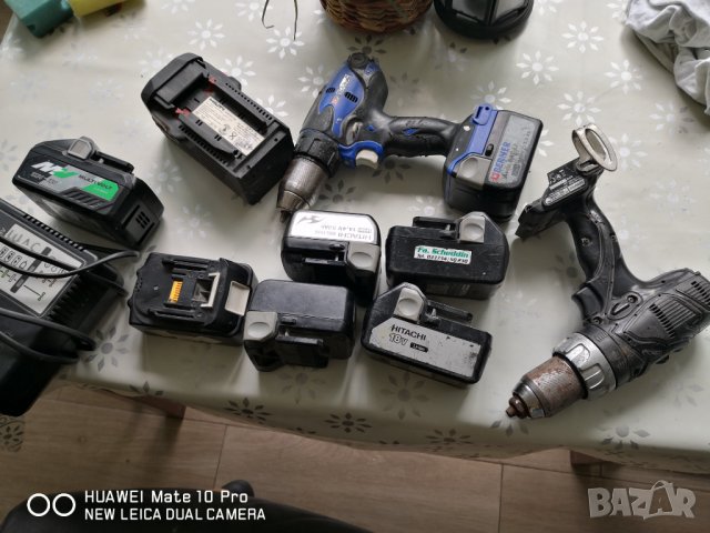 Зарядни и батерии за винтоверт и перфоратор, снимка 7 - Винтоверти - 21966677