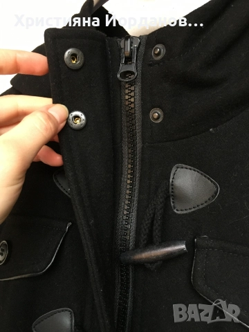 Вталено късо палто 50% вълна , М, снимка 3 - Палта, манта - 52998963