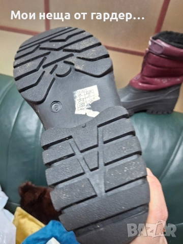Ботуши зимни термо топли, р.39 гумирани., снимка 7 - Дамски ботуши - 51973608