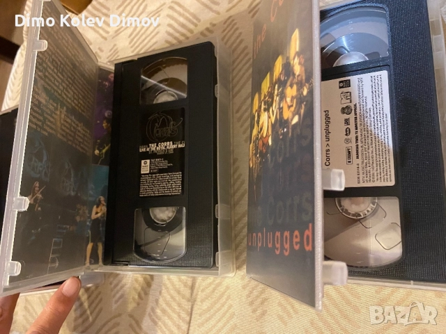 The Corrs VHS Видео Касети Оригинали, Колекция, снимка 5 - Други музикални жанрове - 52548548
