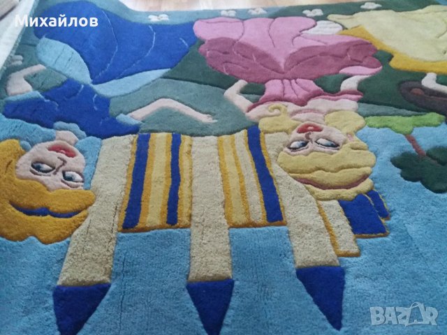 Голям вълнен детски килим Disney