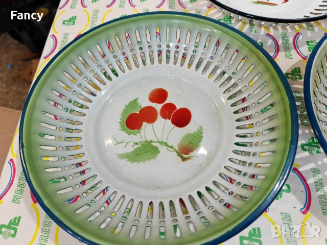 Емайлирани гевгири/панерки , снимка 4 - Съдове за готвене - 52329740