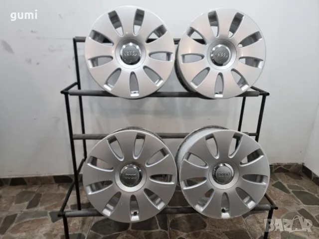 4бр 16ски джанти за AUDI 5х112мм A160639, снимка 5 - Гуми и джанти - 48289926