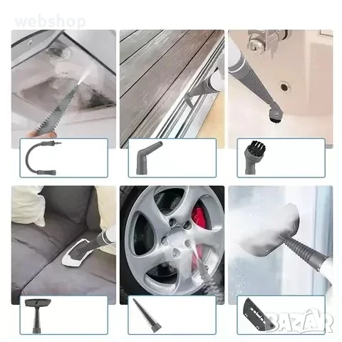 Парочистачка 6в1 Steam Cleaner, Уред за почистване с пара, снимка 4 - Други - 50454105