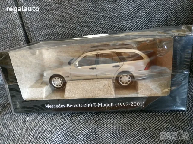 B66040705,умален модел die-cast Mercedes-Benz C 200 T-Modell S 202 (1997-2001),1:18, снимка 7 - Колекции - 47405957