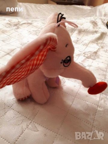 Плюшено слонче-ново, снимка 3 - Плюшени играчки - 27908621
