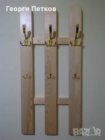 Масивна закачалка с три ребра, снимка 2 - Закачалки - 50332512