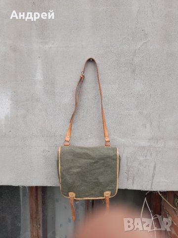 Стара брезентова чанта #13