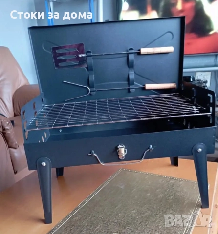 Сгъваема преносима скара, снимка 2 - Скари - 52971942