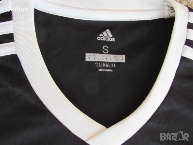 Оригинална тениска Adidas черен цвят размер S, снимка 6 - Тениски - 51234709