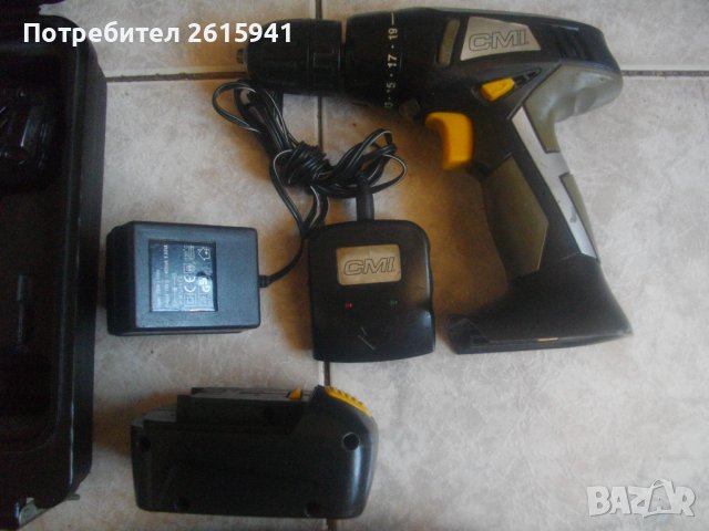 Профи 13 мм-Винтоверт-14,4V-10,8V-SPIT/CMI/ Фенер-Black Decker 18V-Швейцария/Германия/Англия, снимка 6 - Винтоверти - 37388127