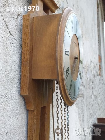 Работещ стенен часовник дугена, снимка 3 - Стенни часовници - 37314414