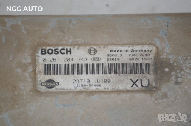 Компютър Двигател BOSCH за Nissan Micra, 0 261 204 243, снимка 2 - Части - 39760466
