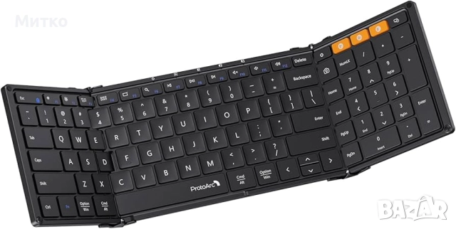 Сгъваема Bluetooth клавиатура ProtoArc, XK01, снимка 3 - Клавиатури и мишки - 52839228