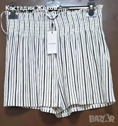 Нови със етикет. Дамски оригинални къси панталонки. PIECES 