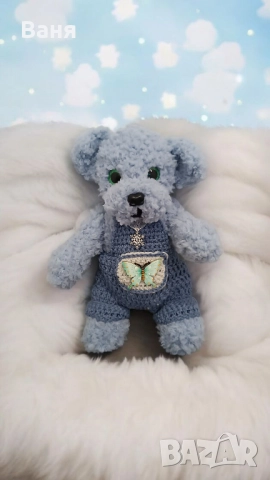 Плетено кученце, снимка 9 - Плюшени играчки - 52110774