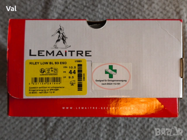 Работни обувки LEMAITRE 44 номер, снимка 10 - Други - 53436218