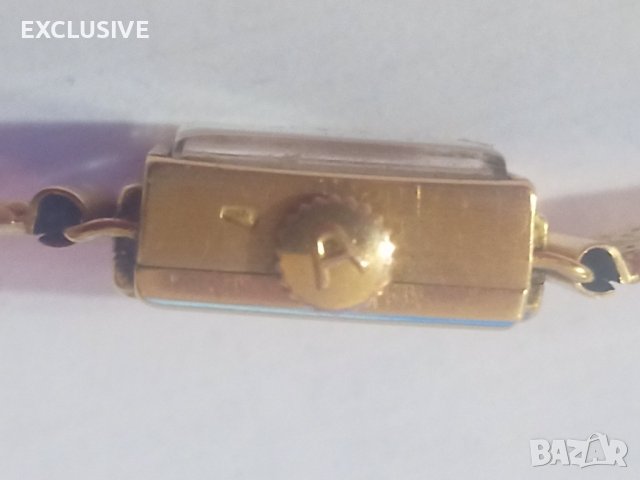 Златен Швейцарски часовник AVIA  18к злато, снимка 3 - Дамски - 43145423