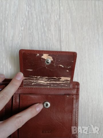 Кожено портмоне Естествена кожа Art Мъжко портмоне Портфейл, снимка 6 - Портфейли, портмонета - 39446718