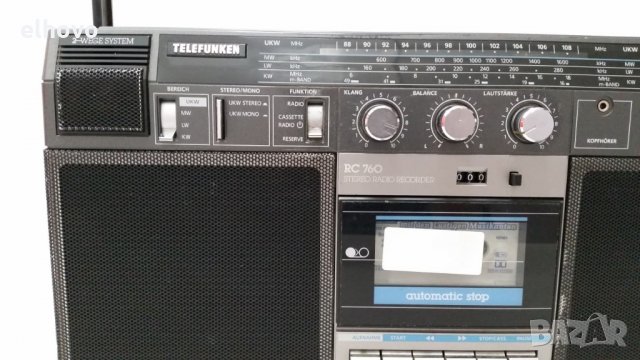 Радиокасетофон Telefunken RC 760, снимка 2 - Радиокасетофони, транзистори - 27209431