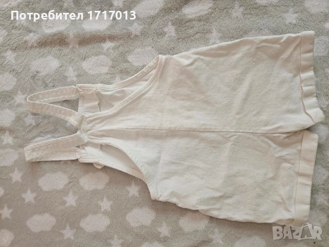 Дънков гащеризон LC Waikiki – размер 98-104, снимка 3 - Детски къси панталони - 50857386