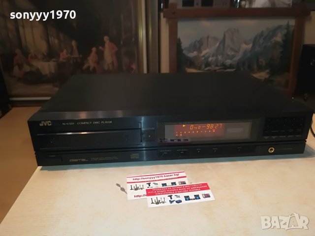 JVC XL-V333BK MADE IN JAPAN-ВНОС SWISS 0707222006, снимка 7 - Декове - 37321189